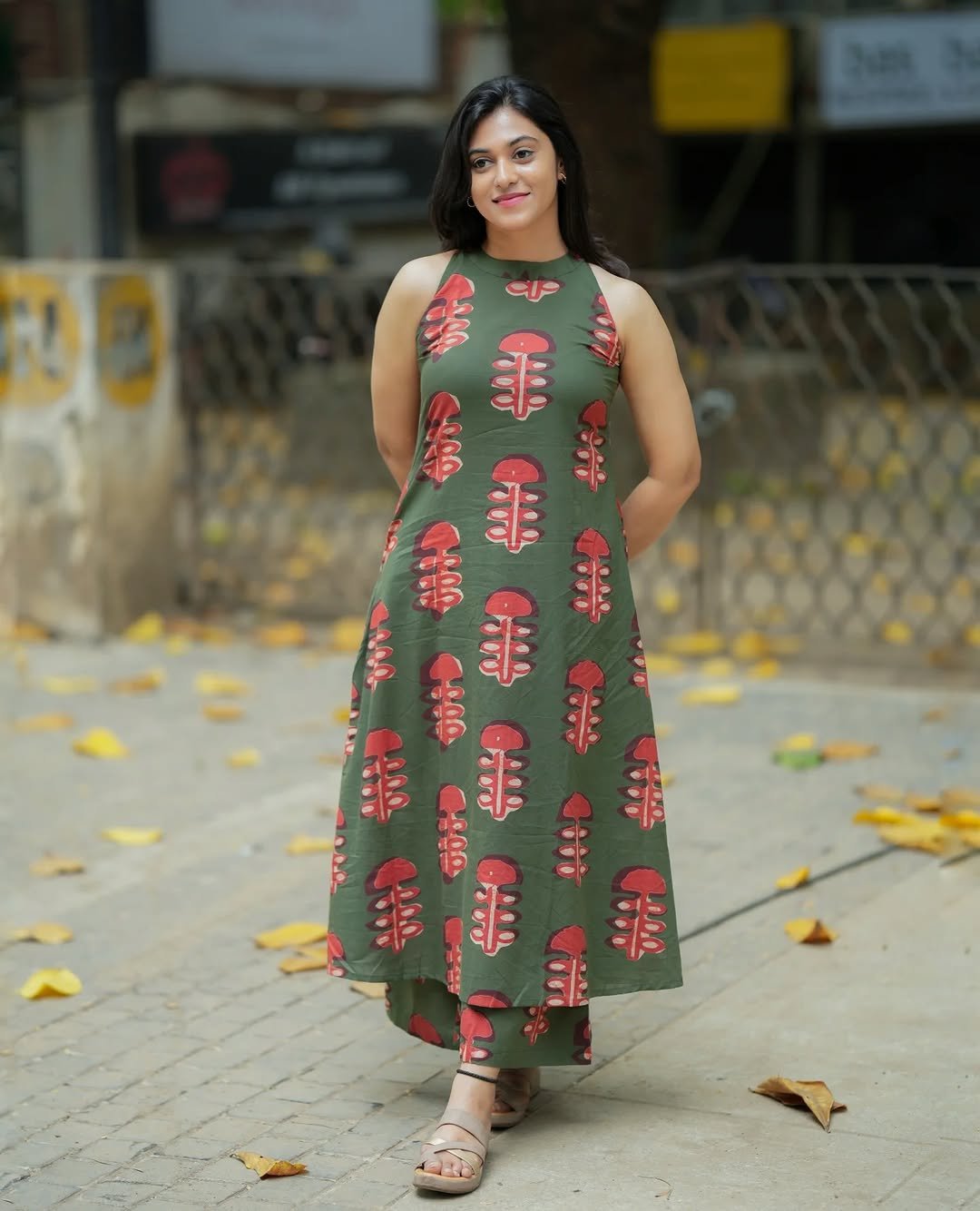 Cotton Printed Cord Set
