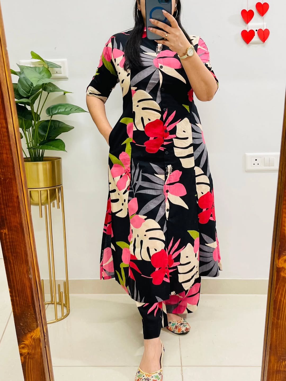 Cotton Printed Cord Set