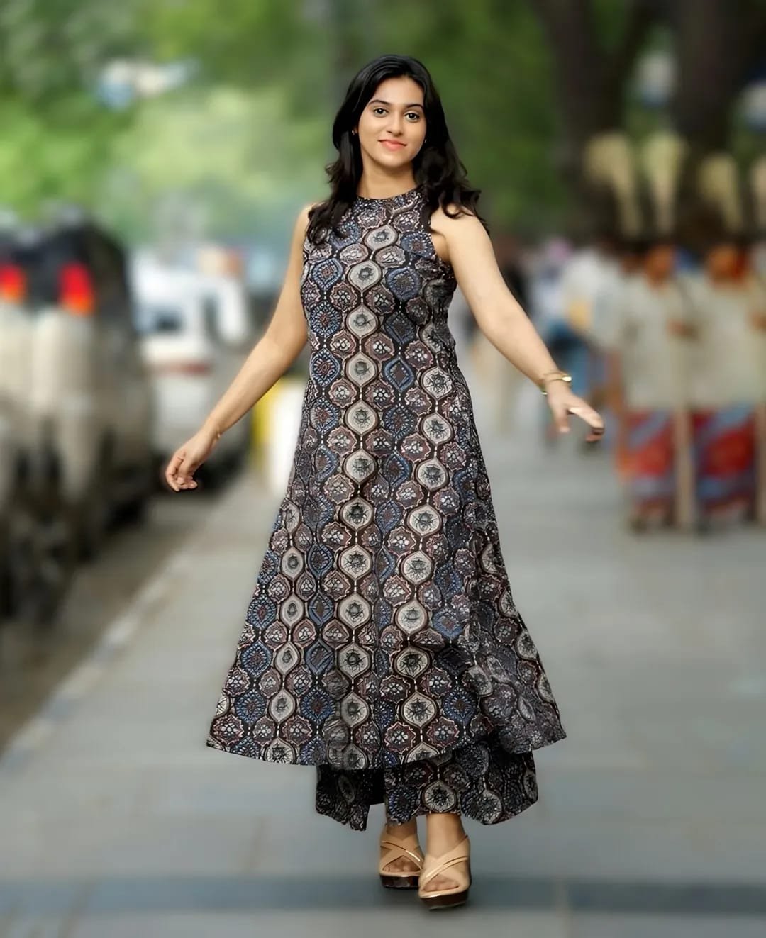 Cotton Printed Cord Set