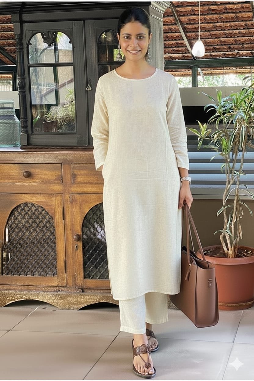 Cotton Slub Cord Set