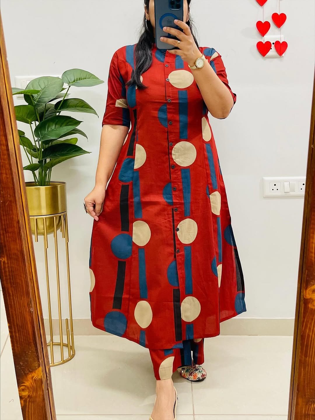 Cotton Printed Cord Set