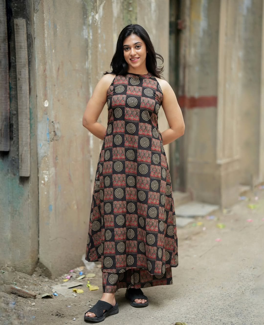 Cotton Printed Cord Set