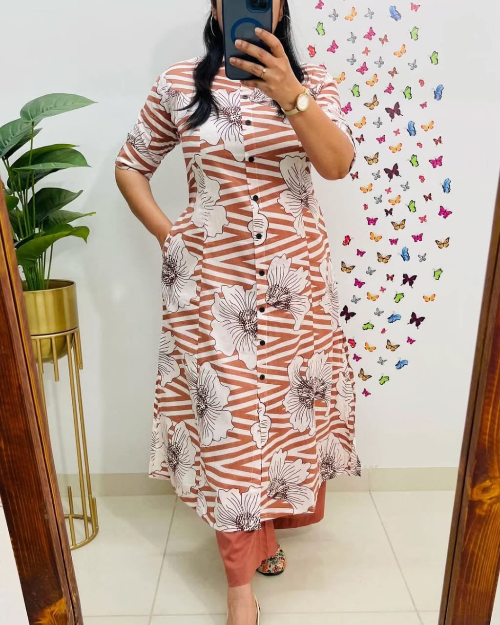 Cotton Printed Cord Set