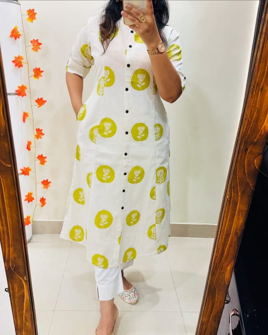 Cotton Printed Cord Set