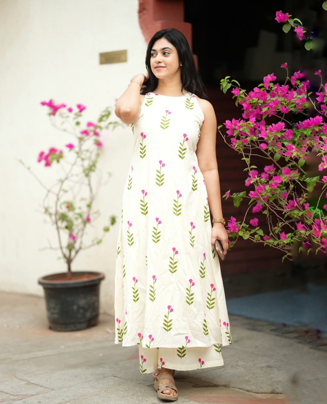 Cotton Printed Cord Set