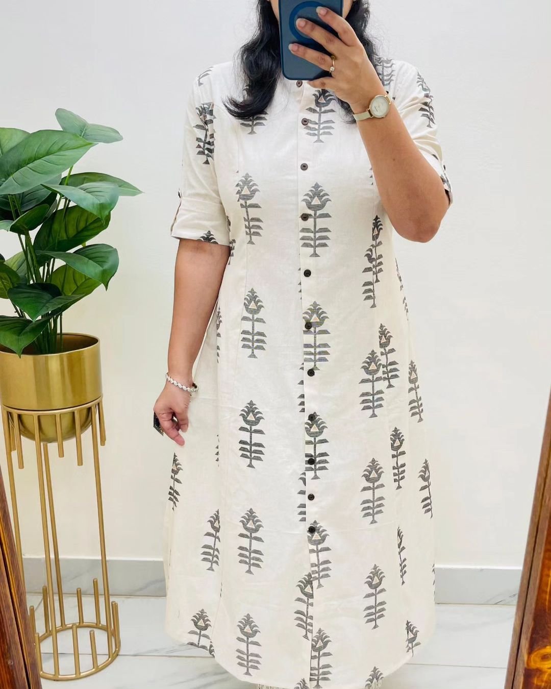 Cotton Printed Cord Set