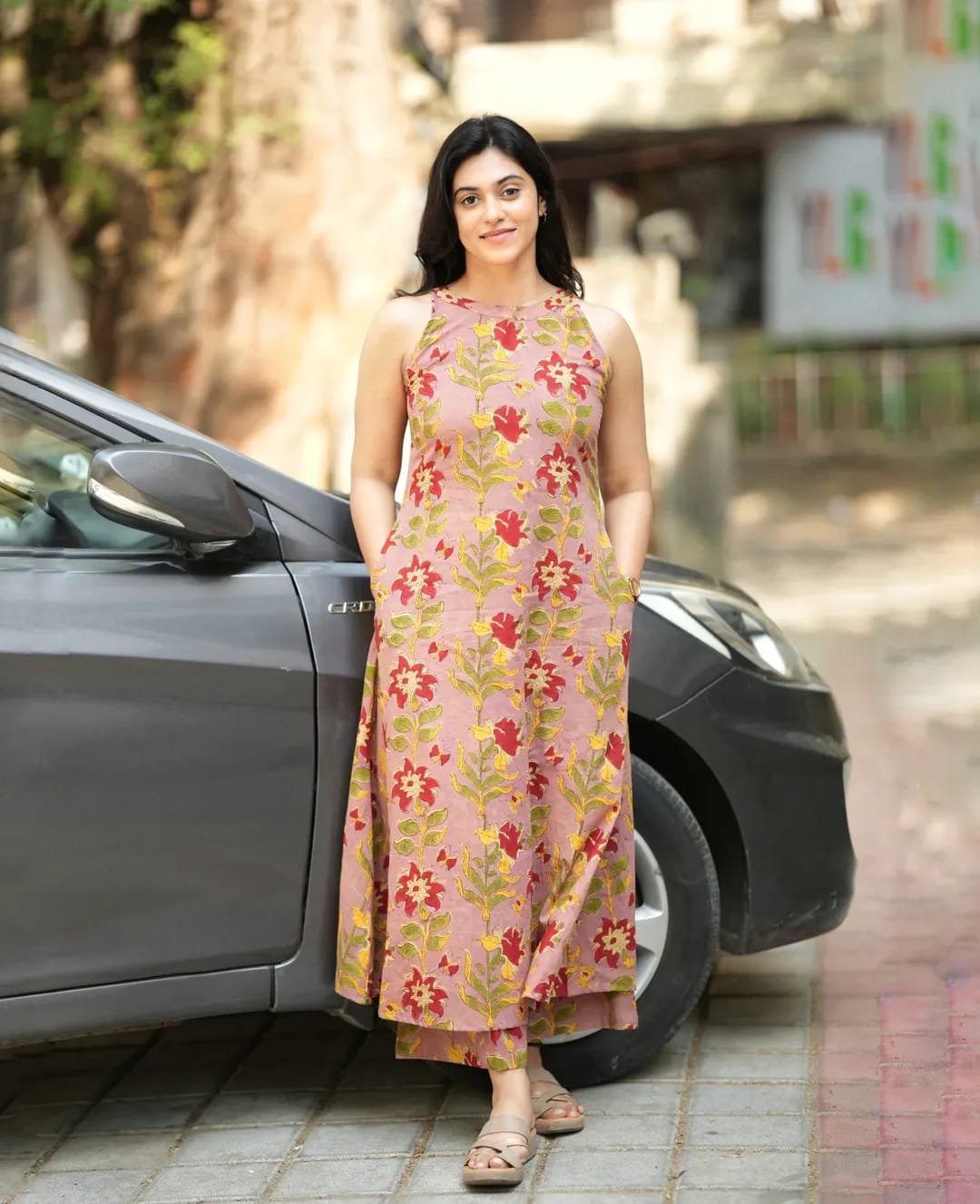 Cotton Printed Cord Set