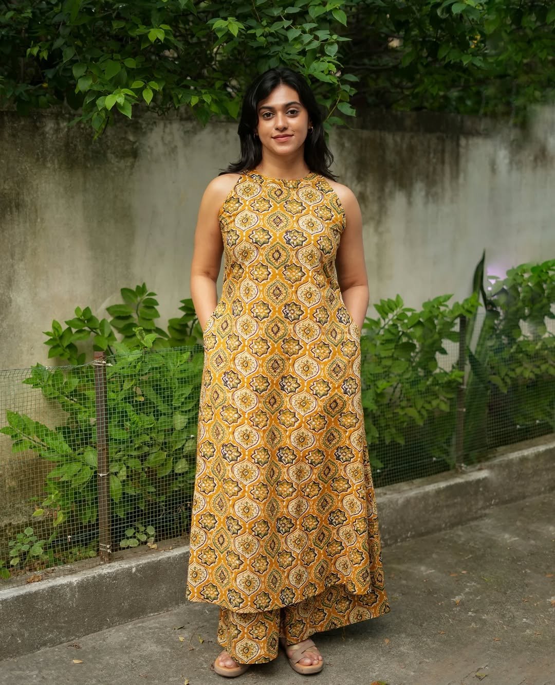 Cotton Printed Cord Set