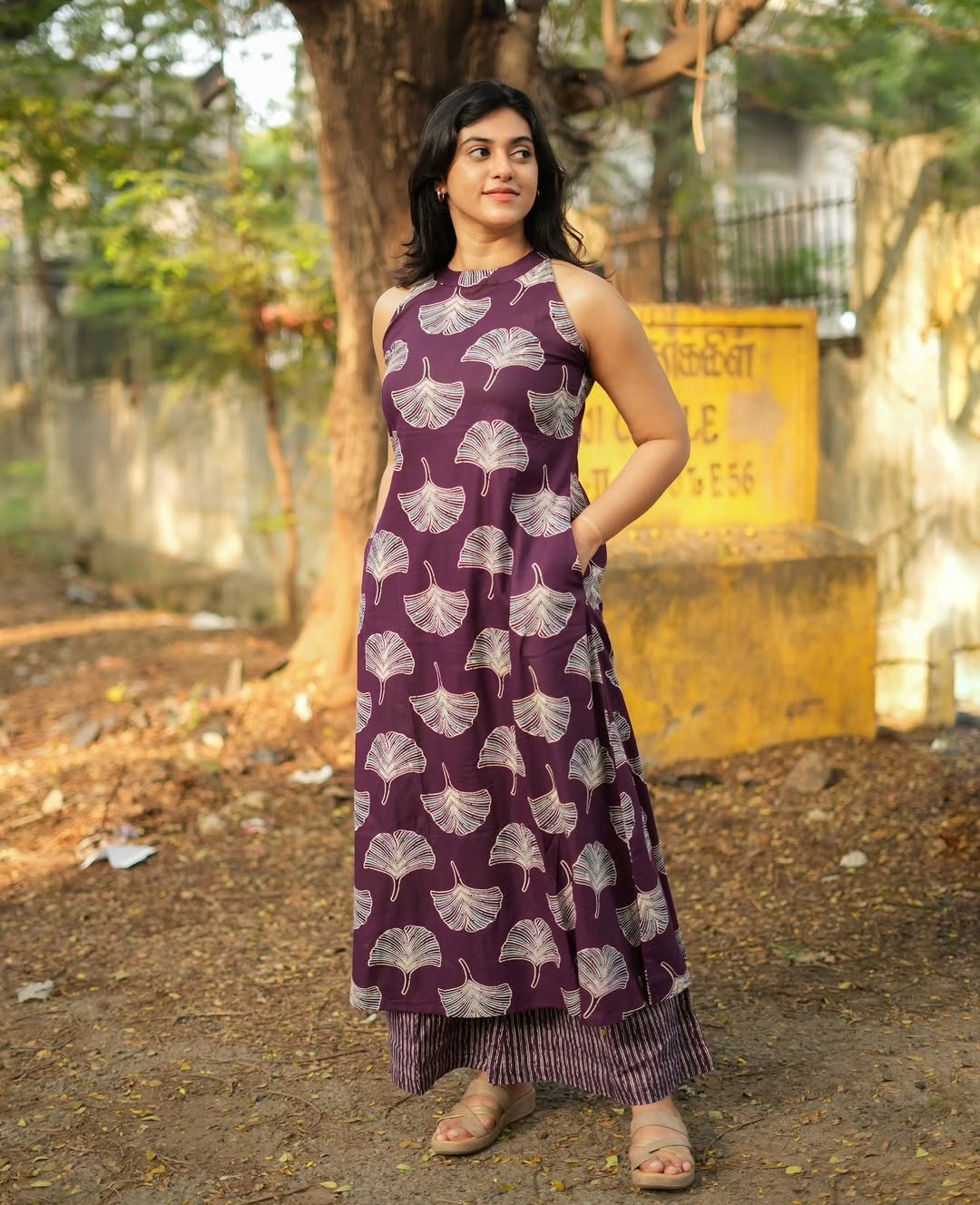 Cotton Printed Cord Set