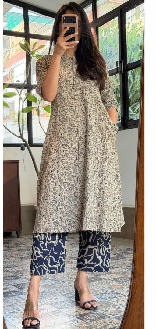 Cotton Printed Cord Set