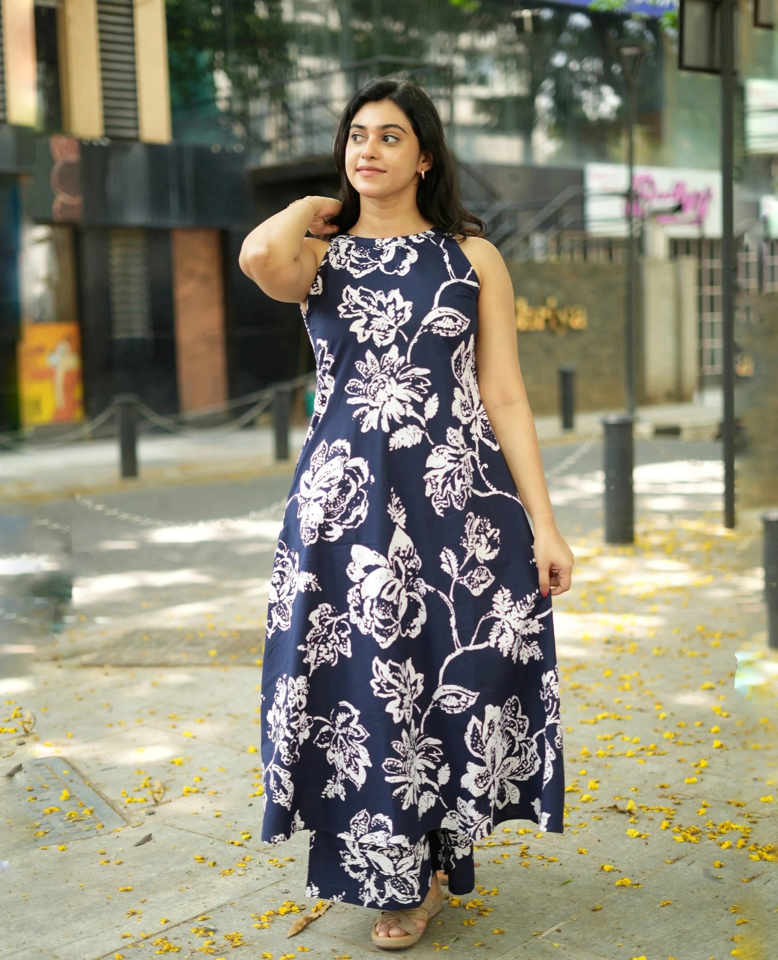 Cotton Printed Cord Set