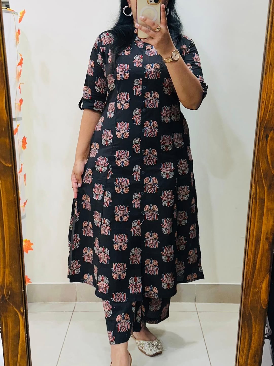 Cotton Printed Cord Set
