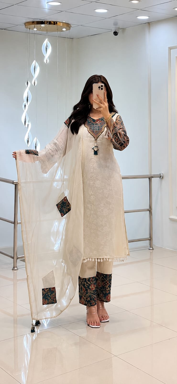 Banarasi Stitched Suit Set