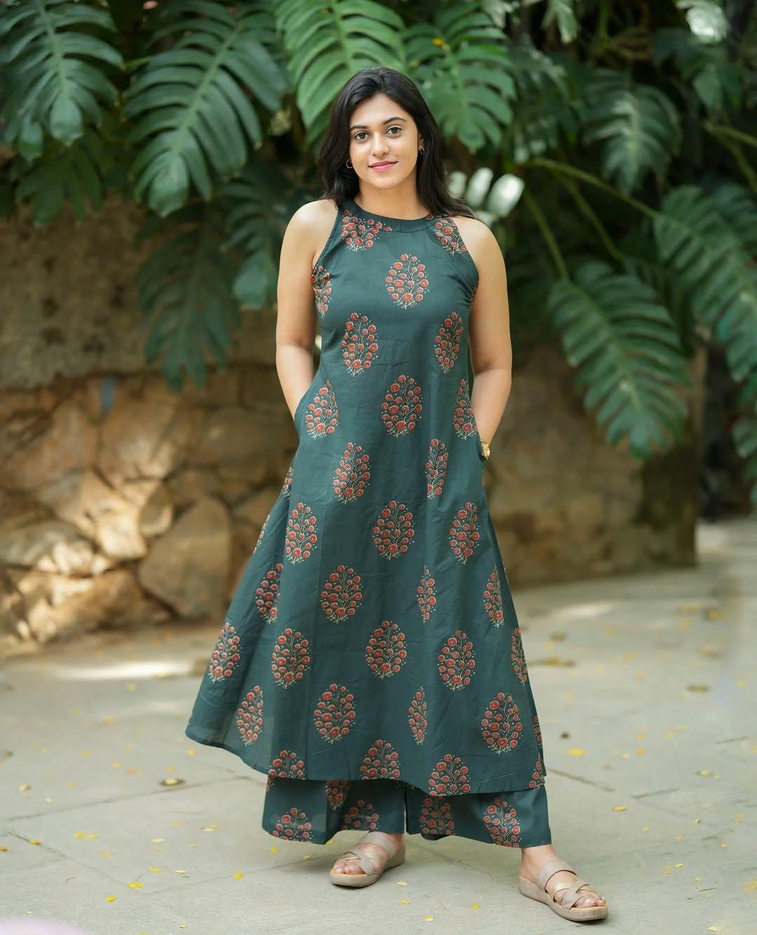 Cotton Printed Cord Set