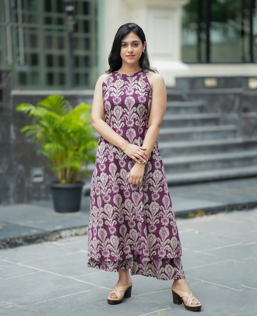 Cotton Printed Cord Set
