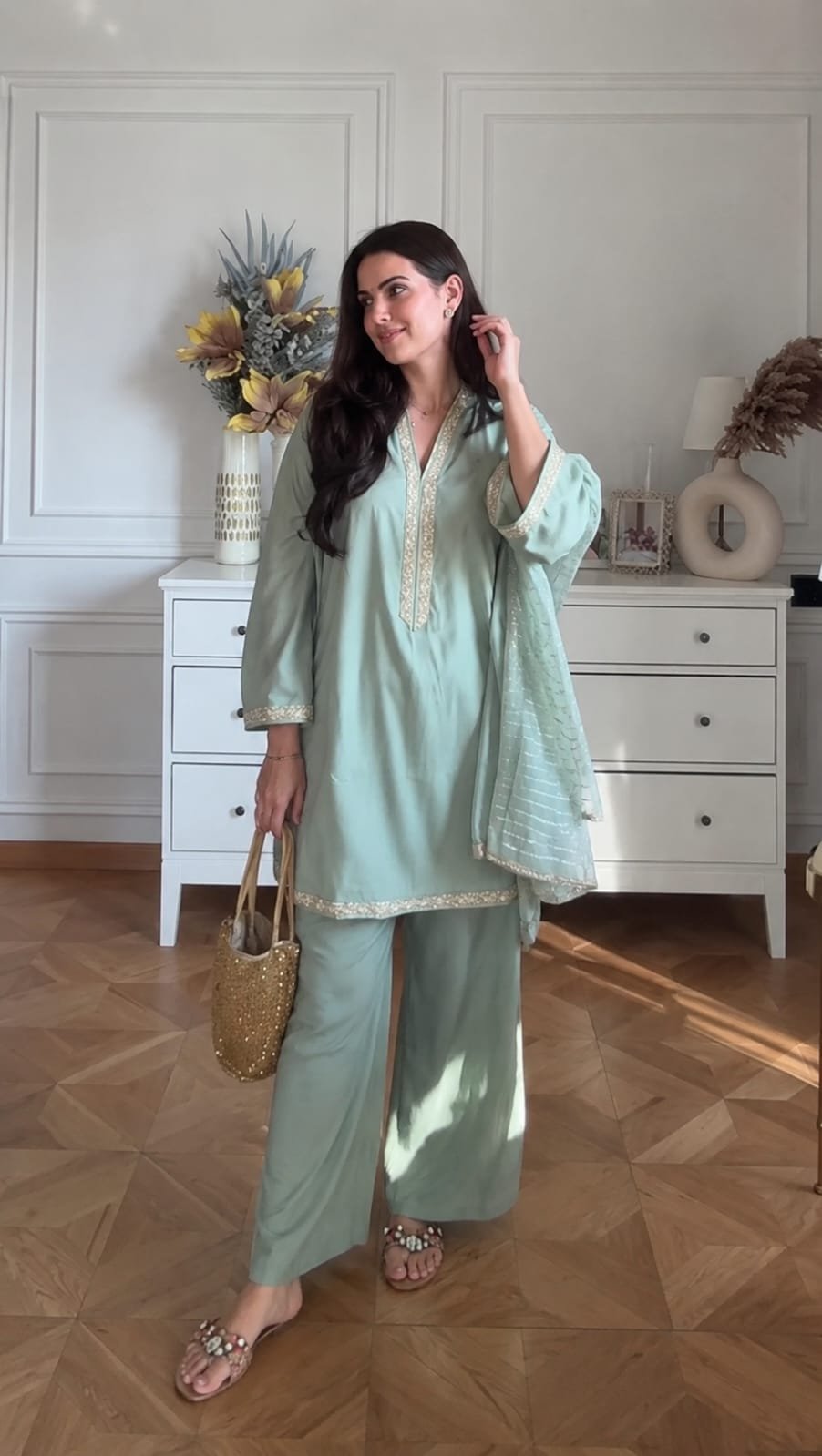 Banarasi Stitched Suit Set