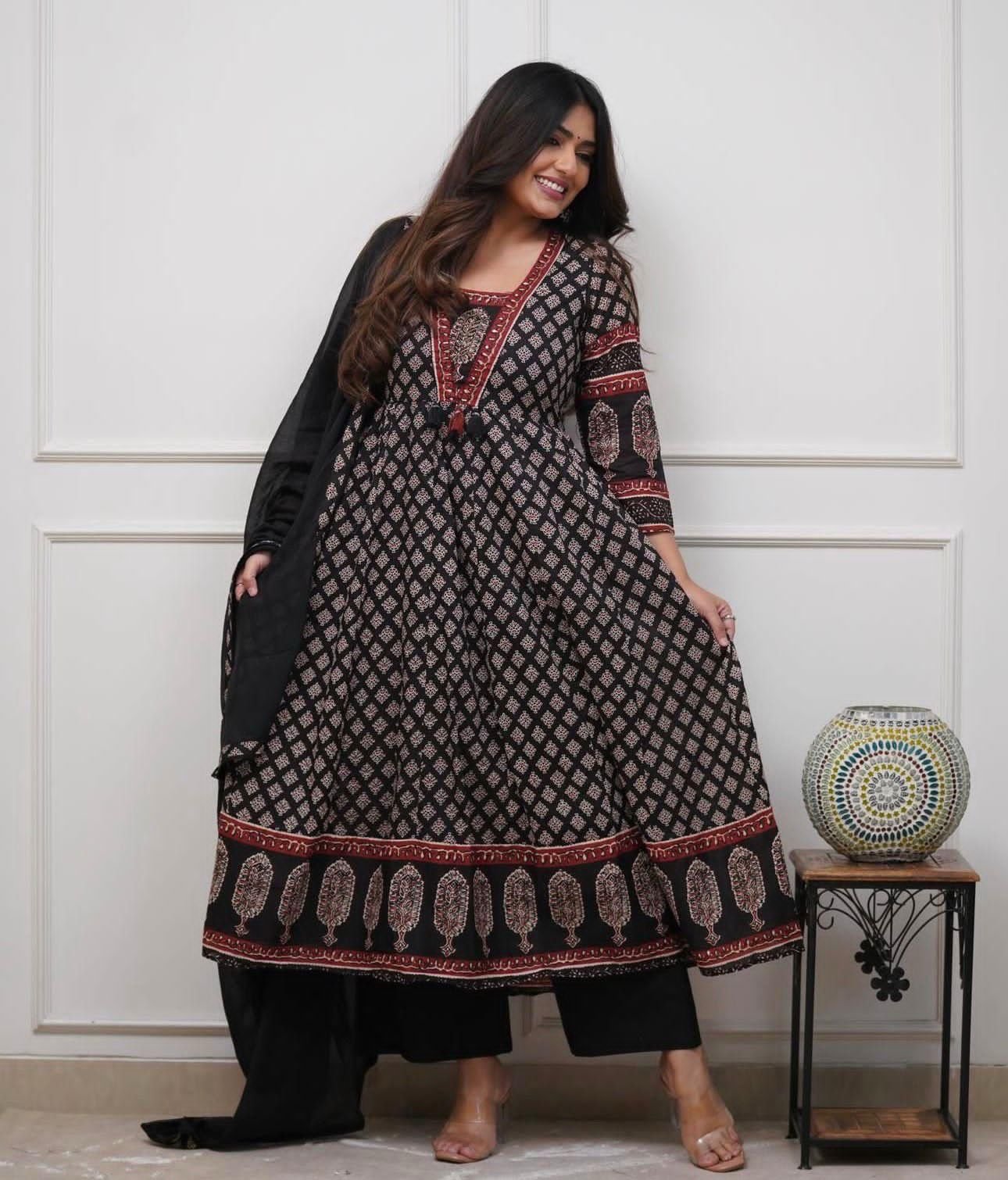 Cotton Printed Stitched Suit Set