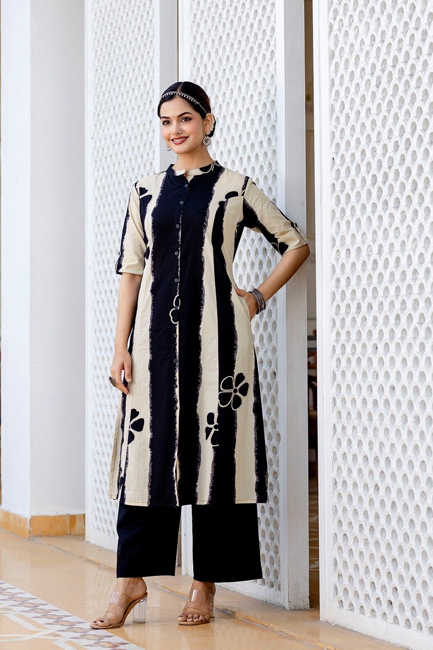 Cotton Printed Cord Set