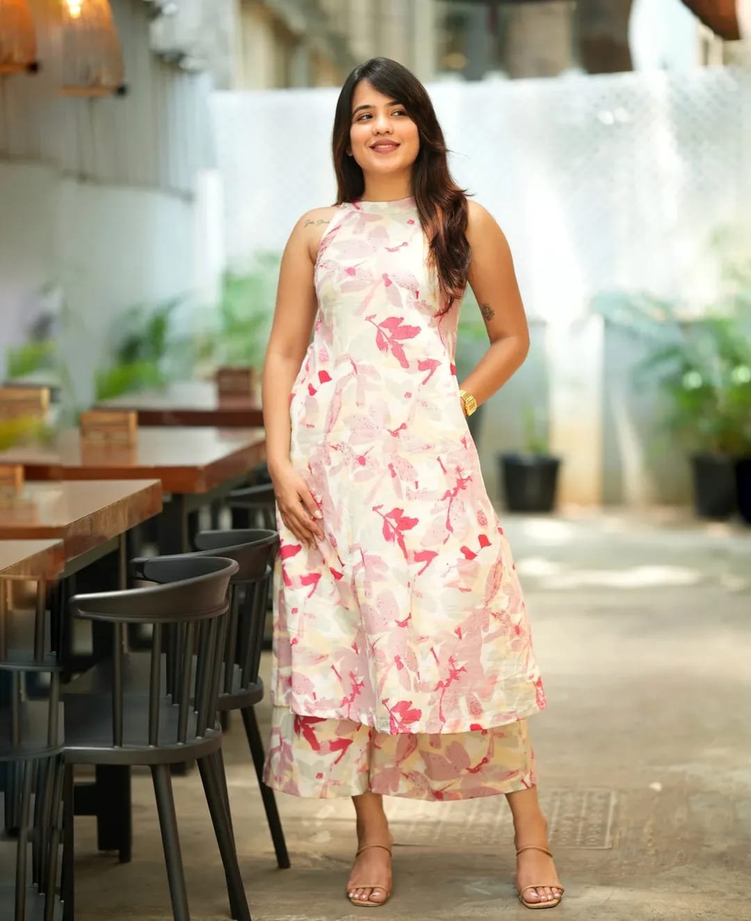 Cotton Printed Cord Set