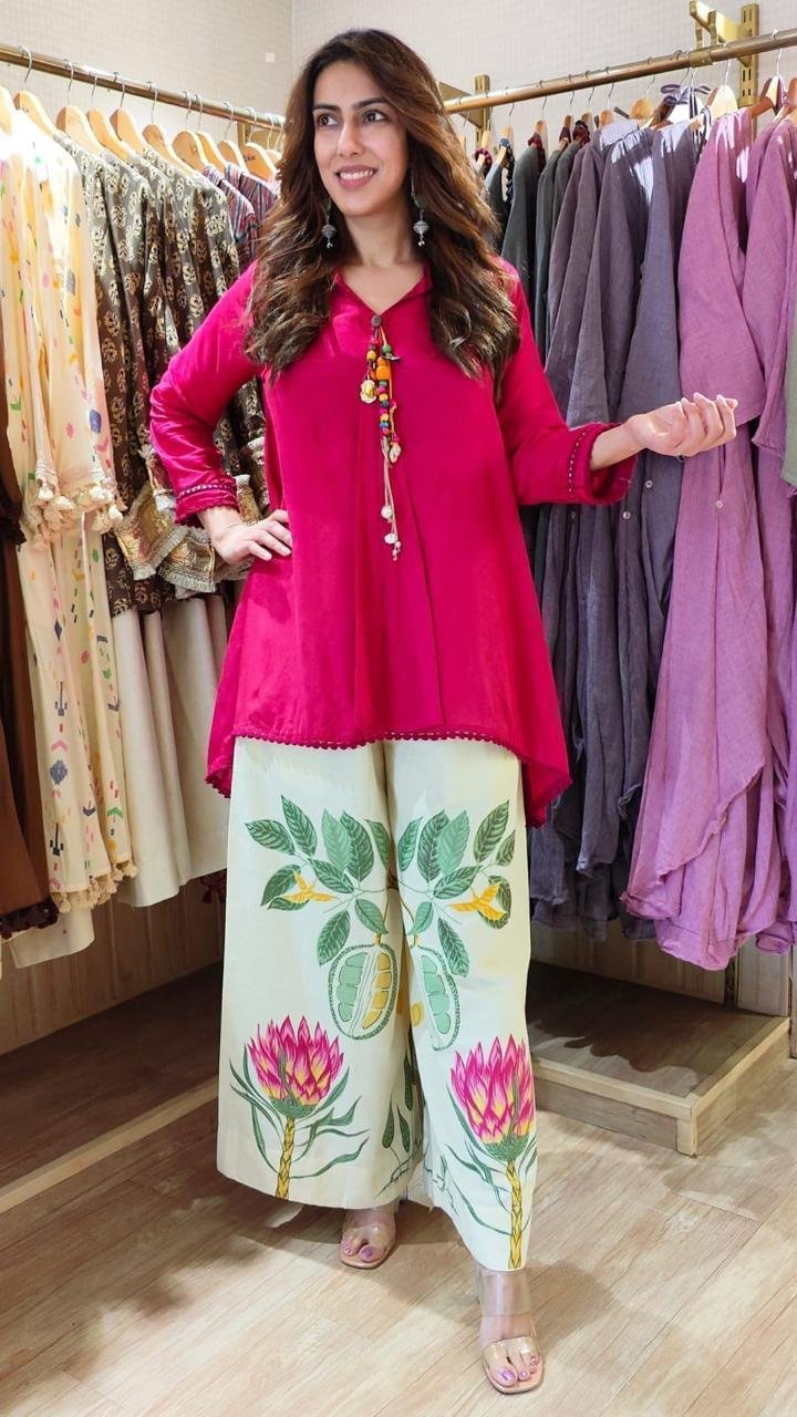 Cotton Printed Cord Set