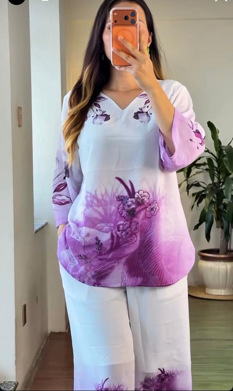 Cotton Printed Cord Set