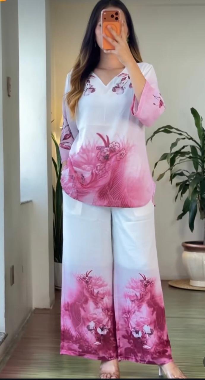 Cotton Printed Cord Set