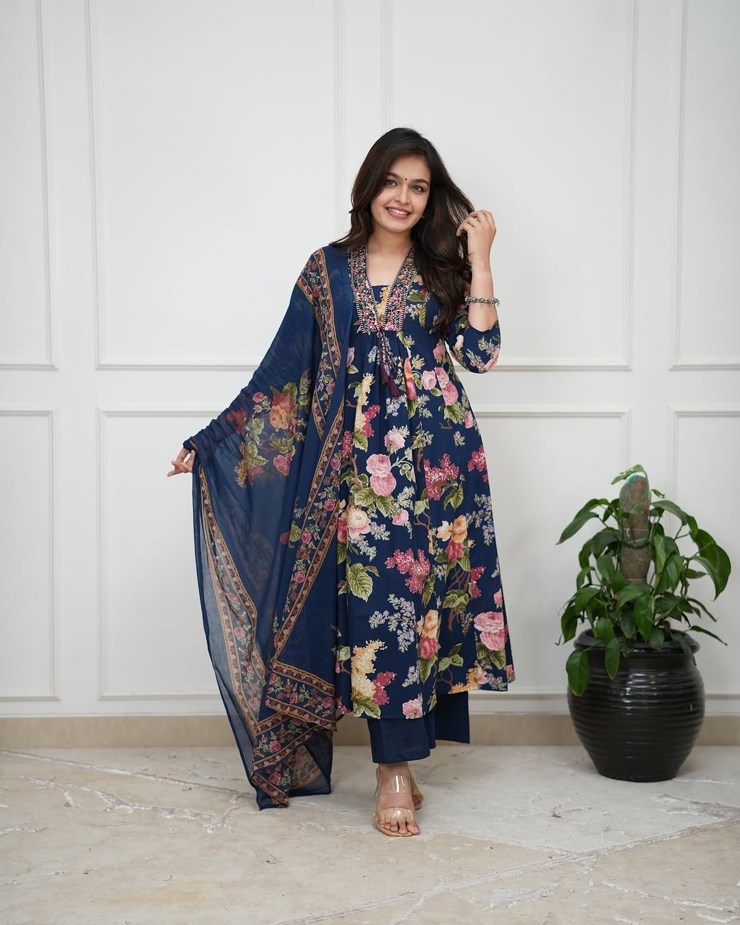 Cotton Printed Stitched Suit Set