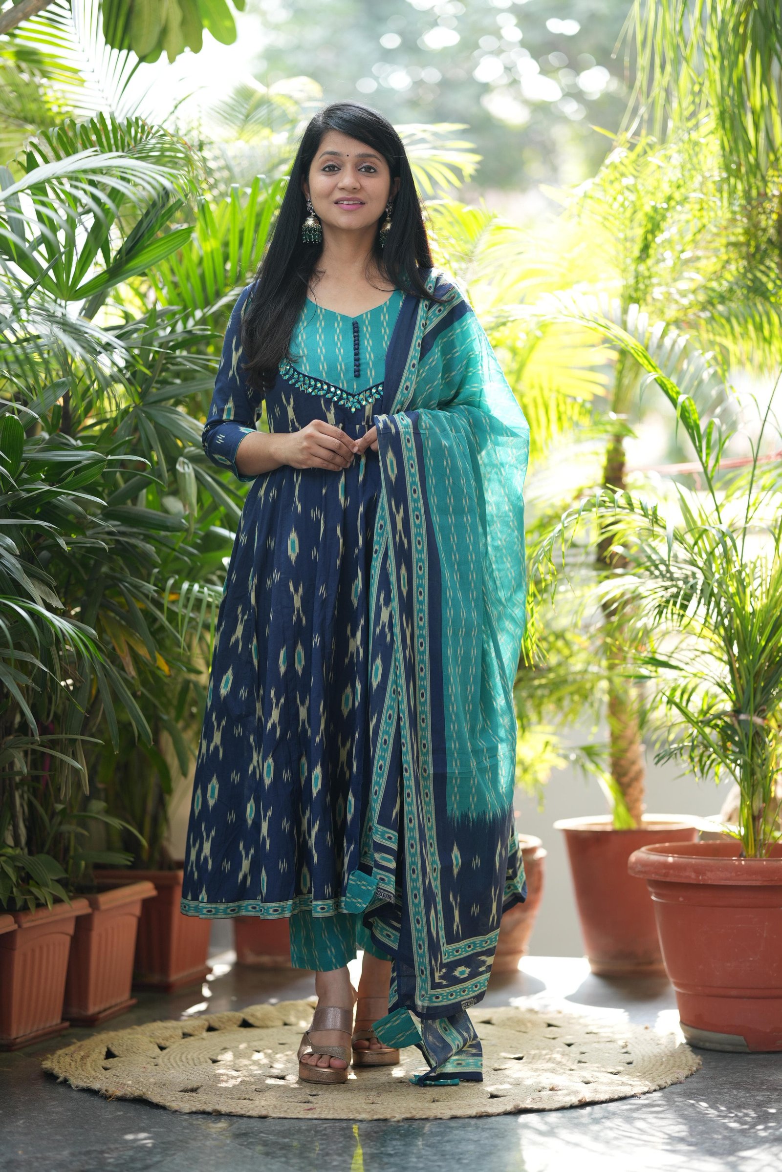 Cotton Printed Stitched Suit Set
