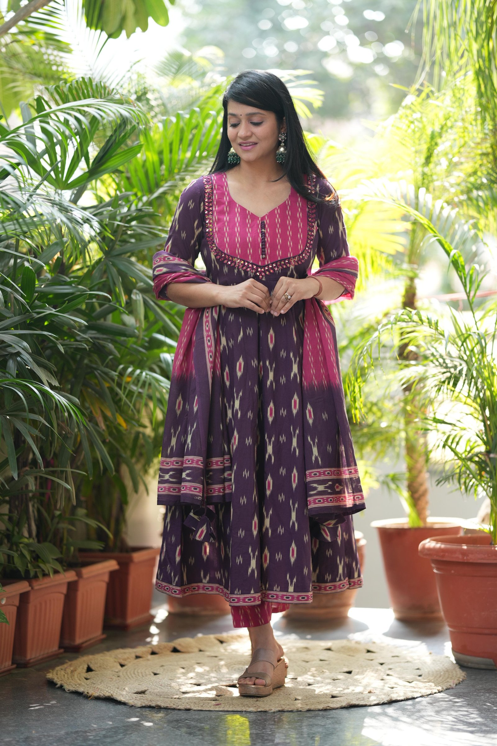 Cotton Printed Stitched Suit Set