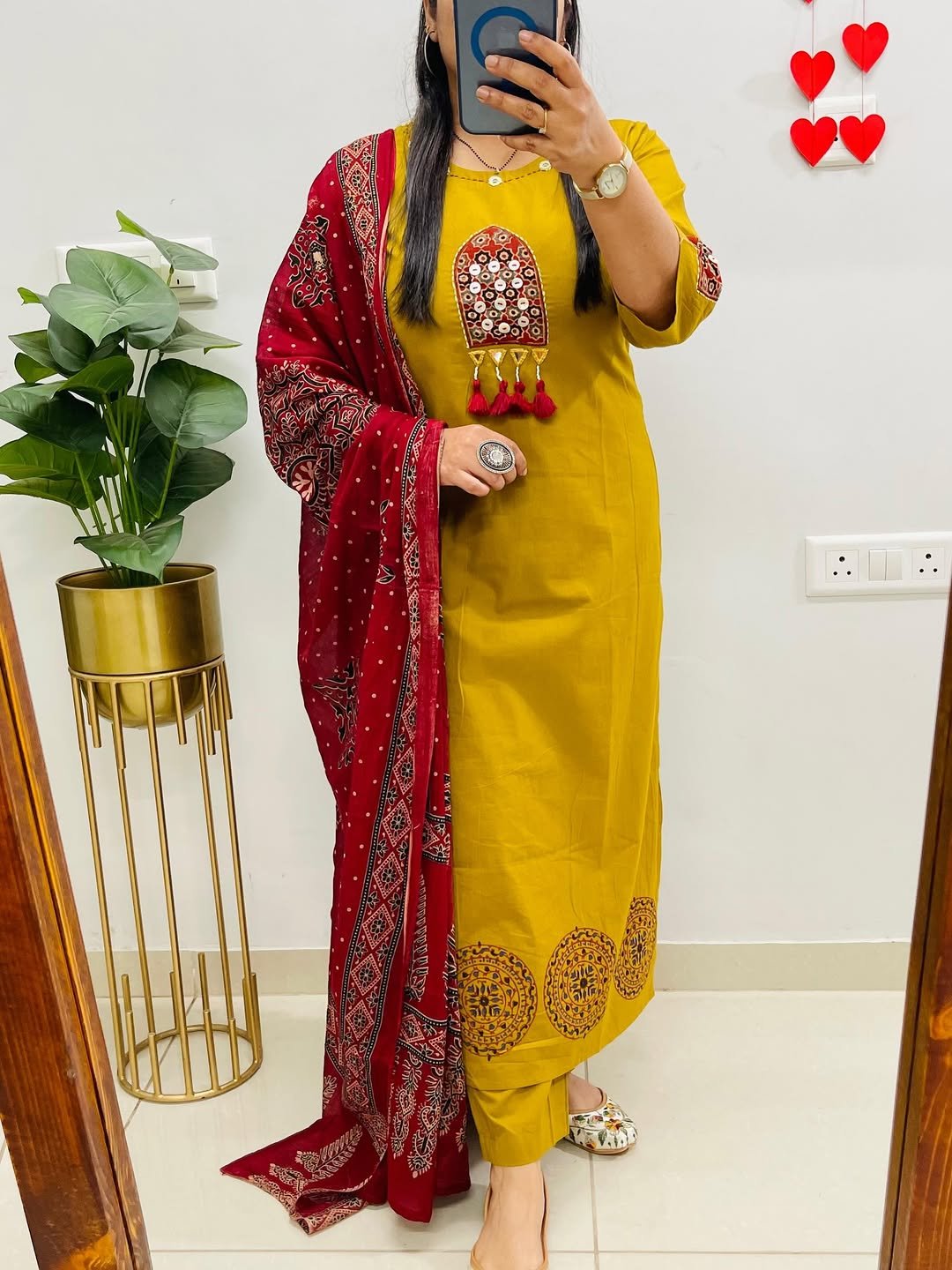 Cotton Printed Stitched Suit Set