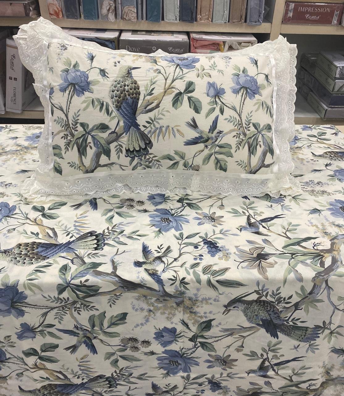 Cotton Printed King Size Bedsheet Set of 3