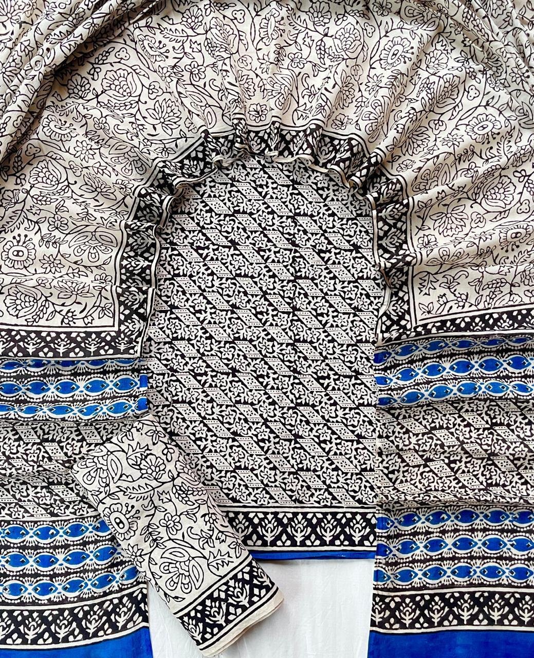 Cotton Dupatta Printed Suit