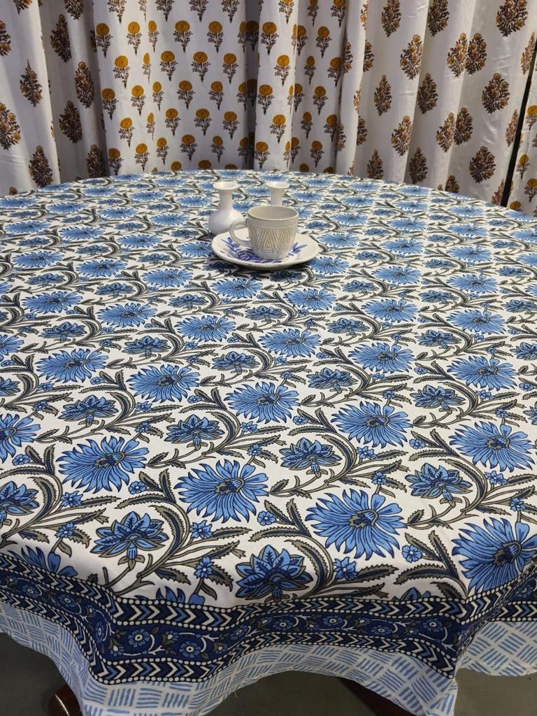 Cotton Printed Round Table Cover