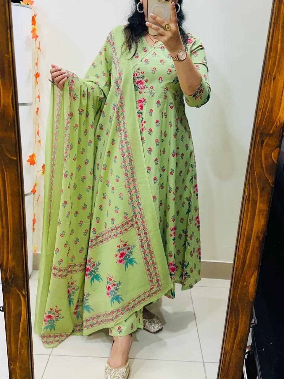 Cotton Printed Stitched Suit Set