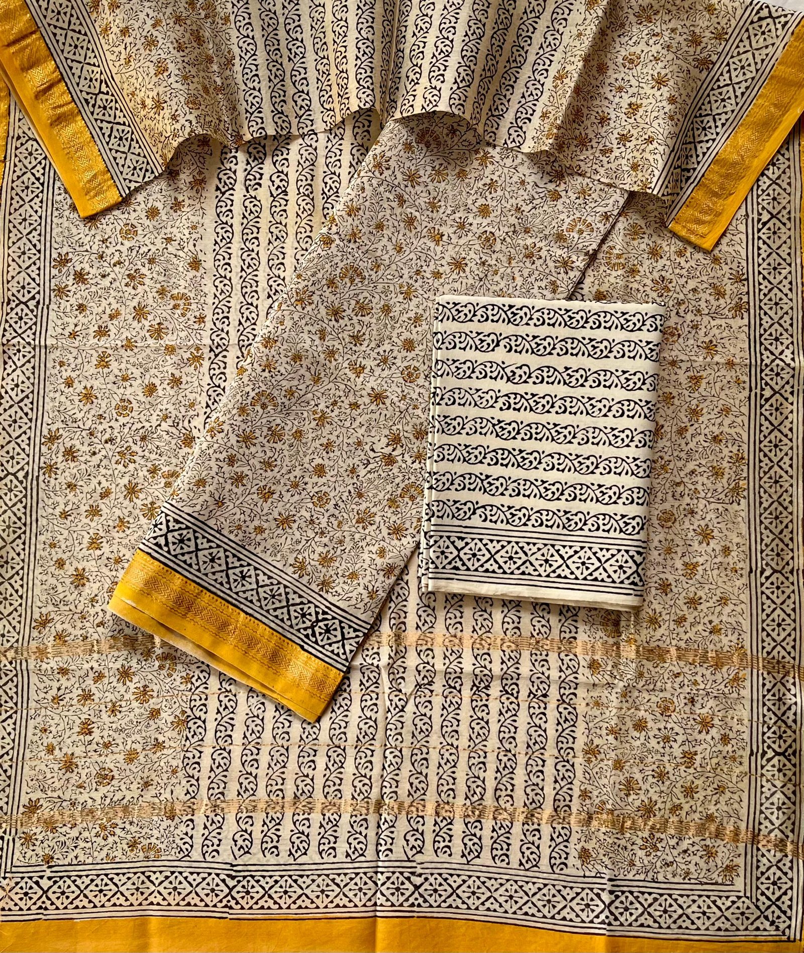 Maheshwari Printed Suit Set