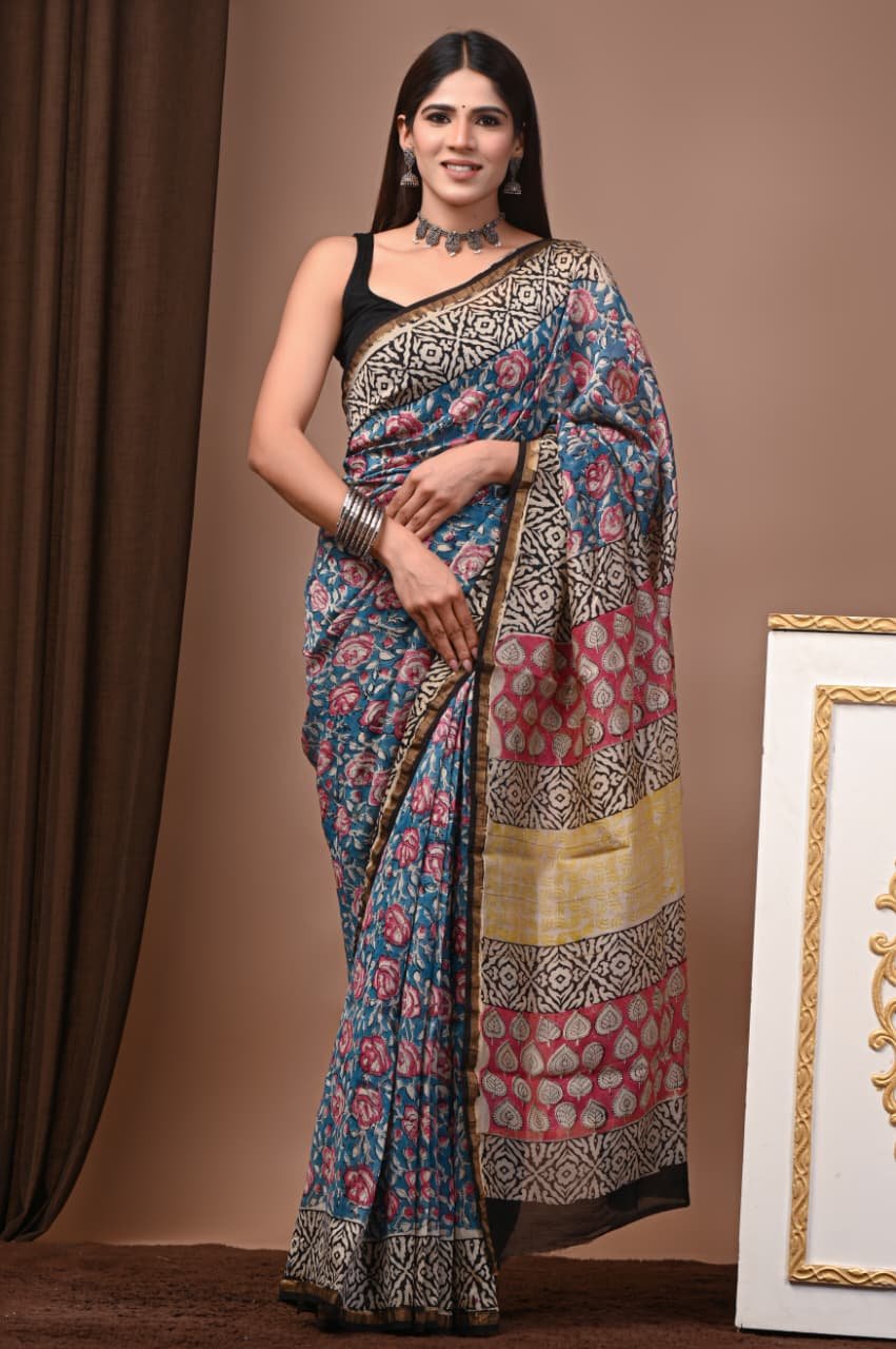 Chanderi Saree