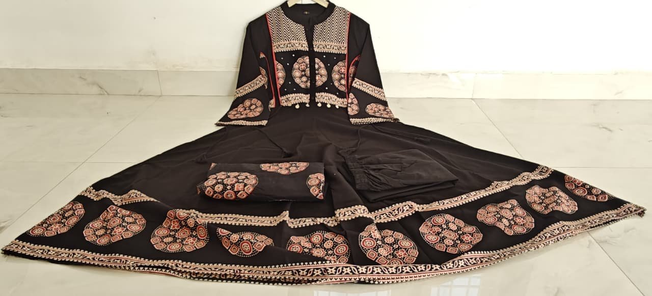 Cotton Printed Stitched Suit Set