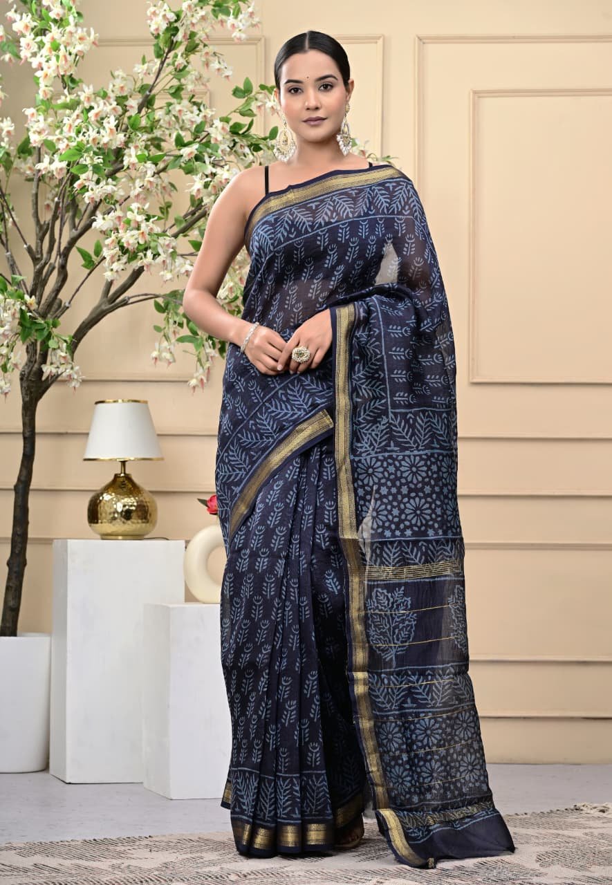 Maheshwari Printed Saree