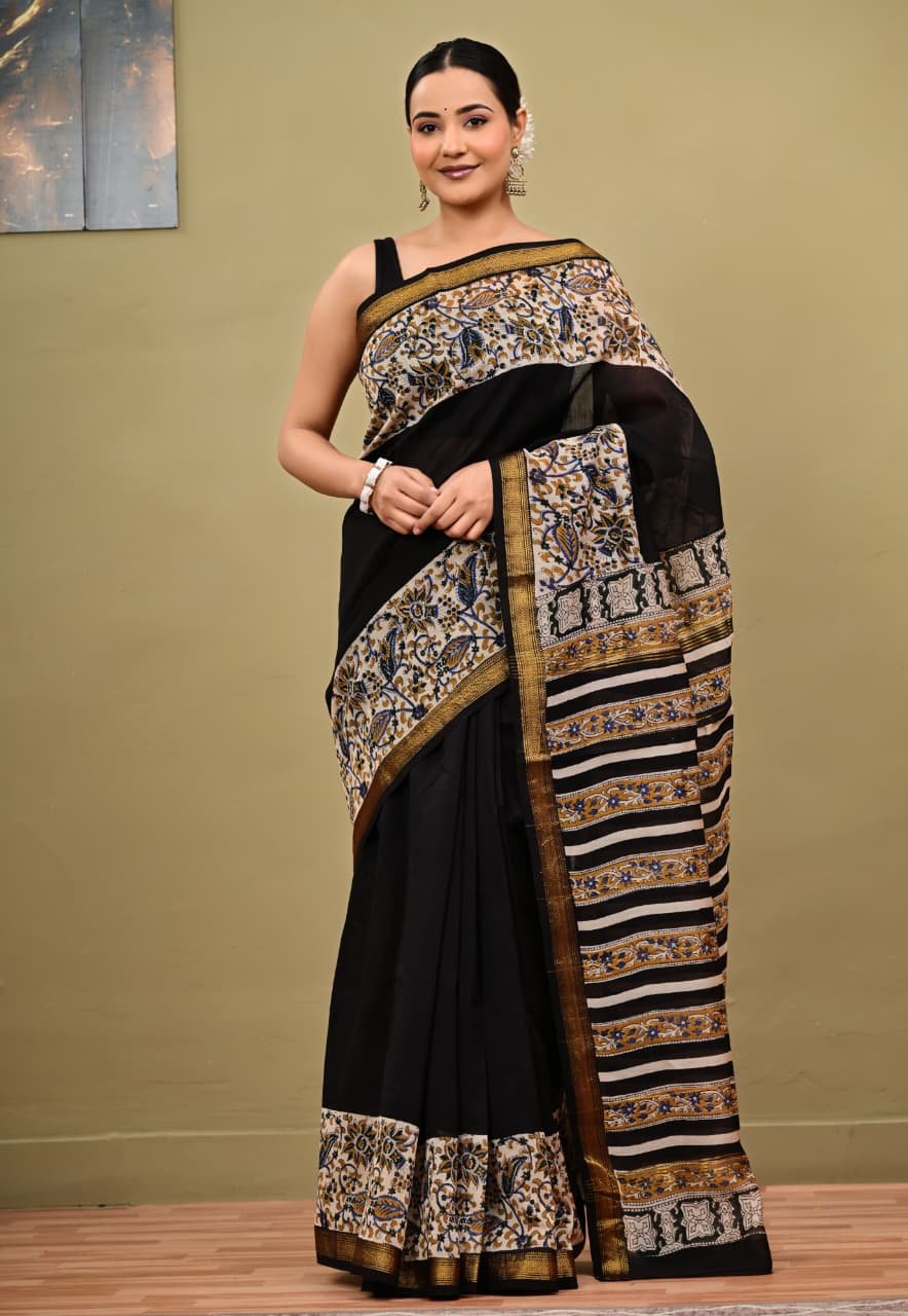 Maheshwari Printed Saree
