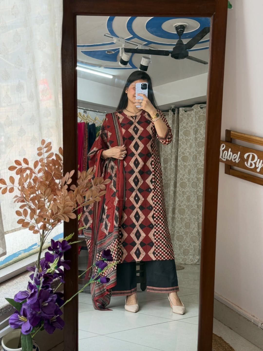 Cotton Printed Stitched Suit Set