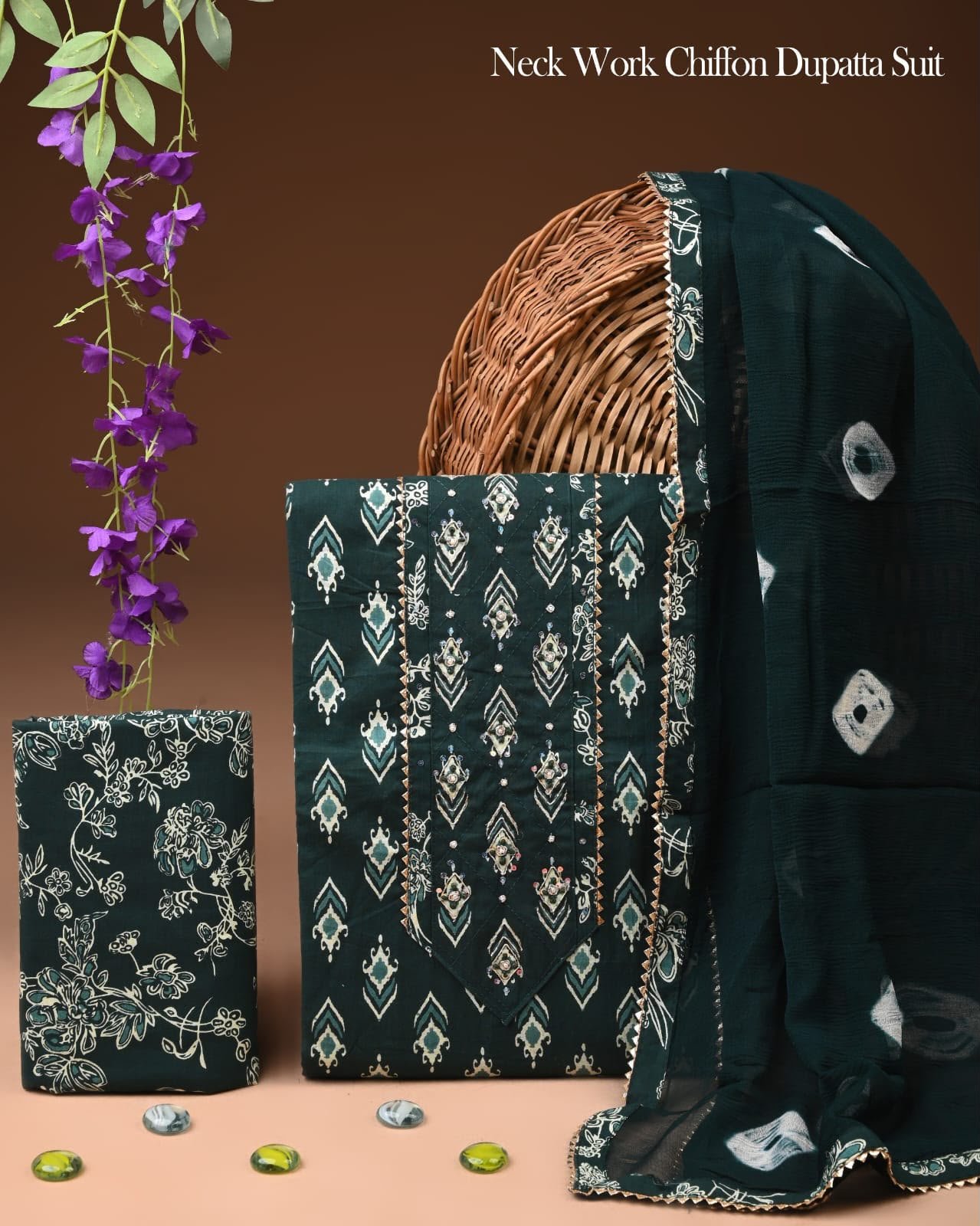 Gota Suit Chiffon Dupatta