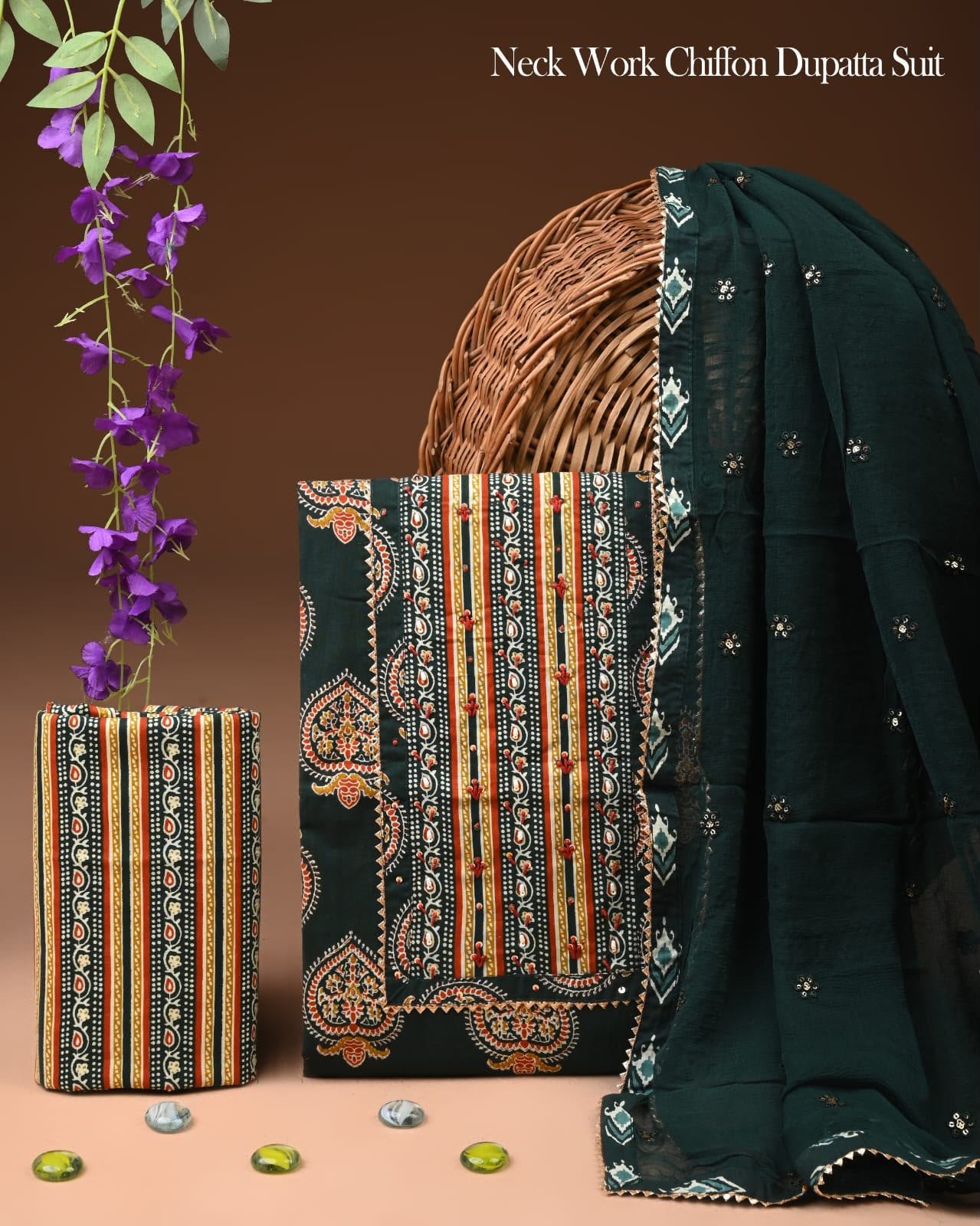 Gota Suit Chiffon Dupatta