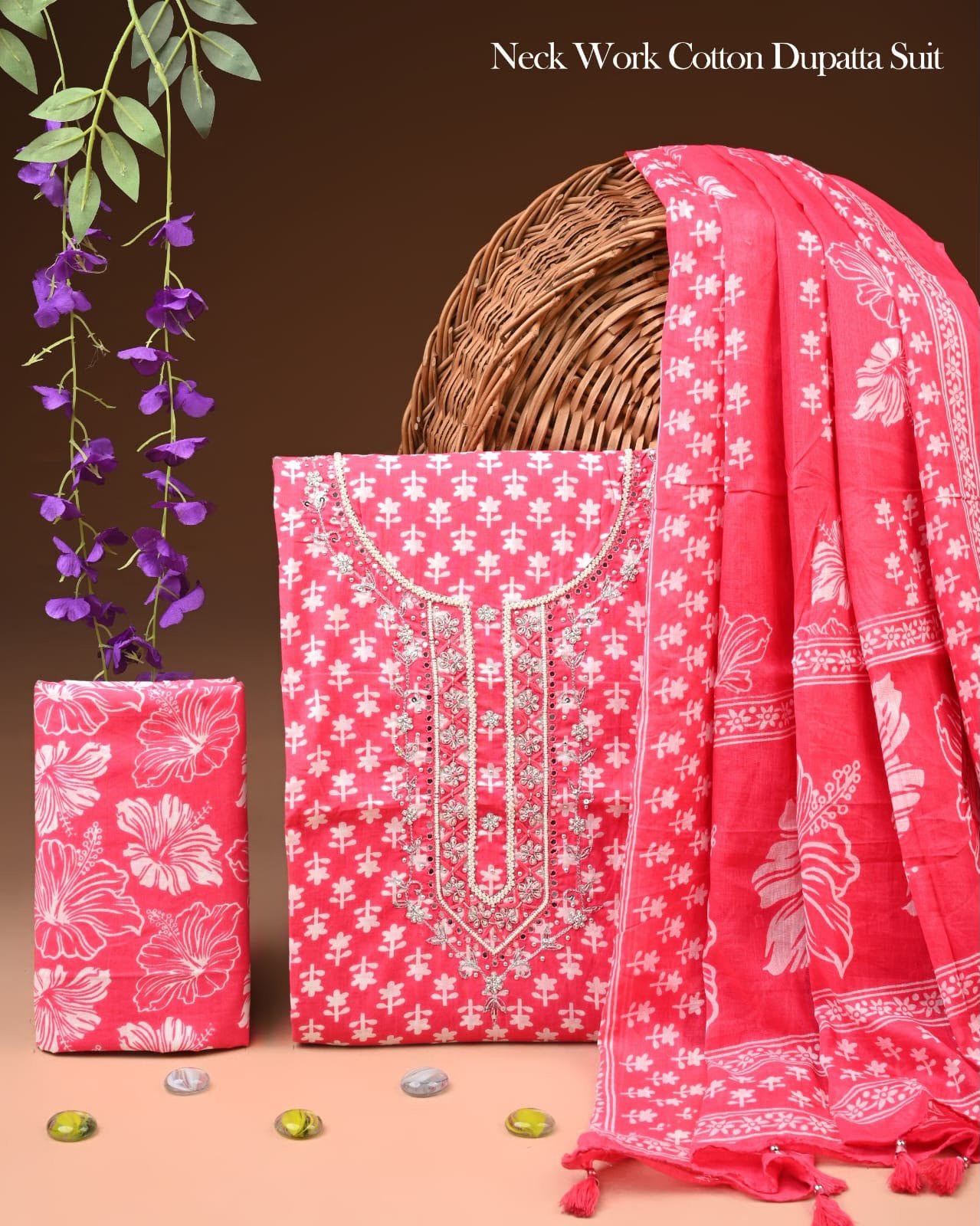 Gota Suit Chiffon Dupatta