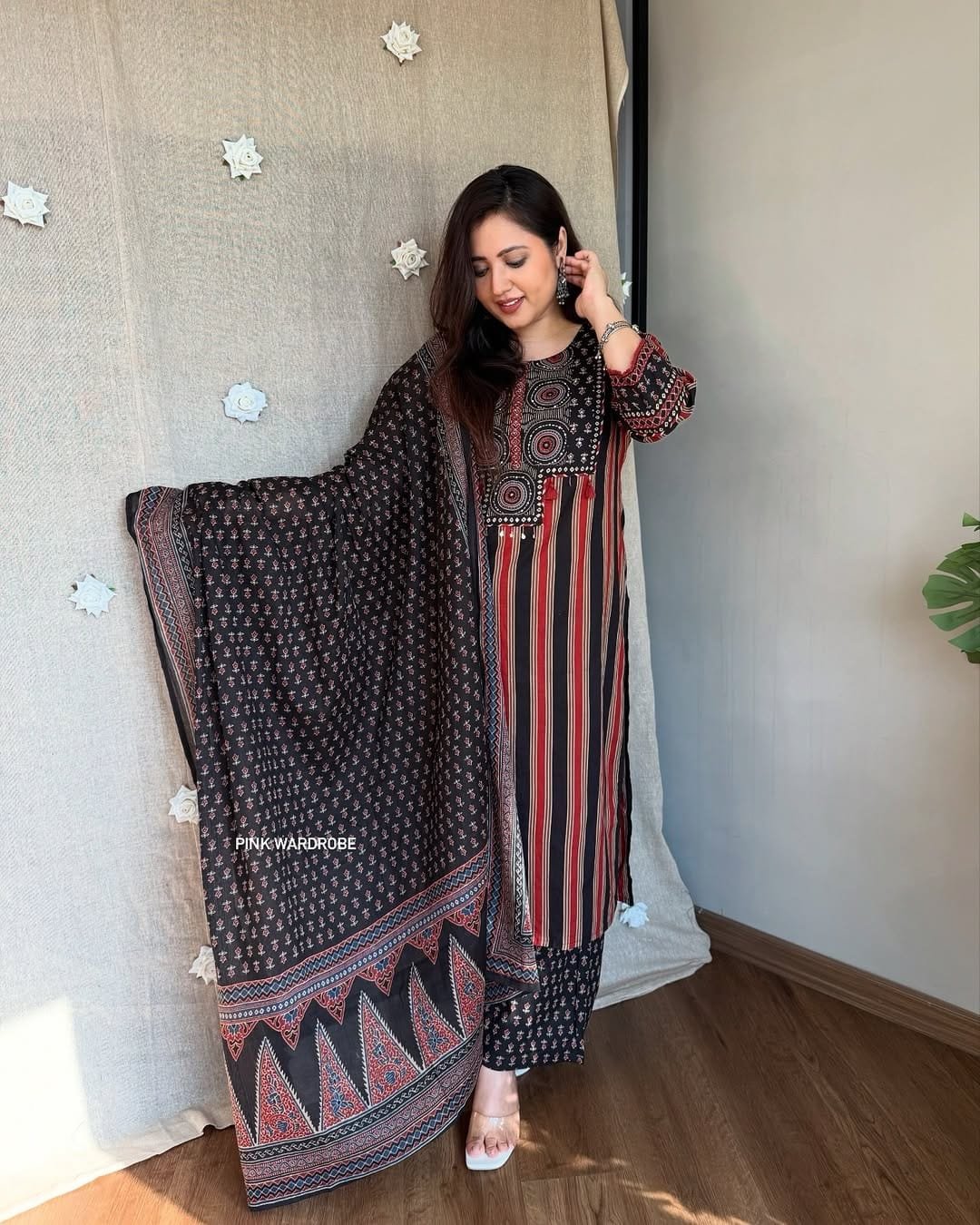 Cotton Printed Stitched Suit