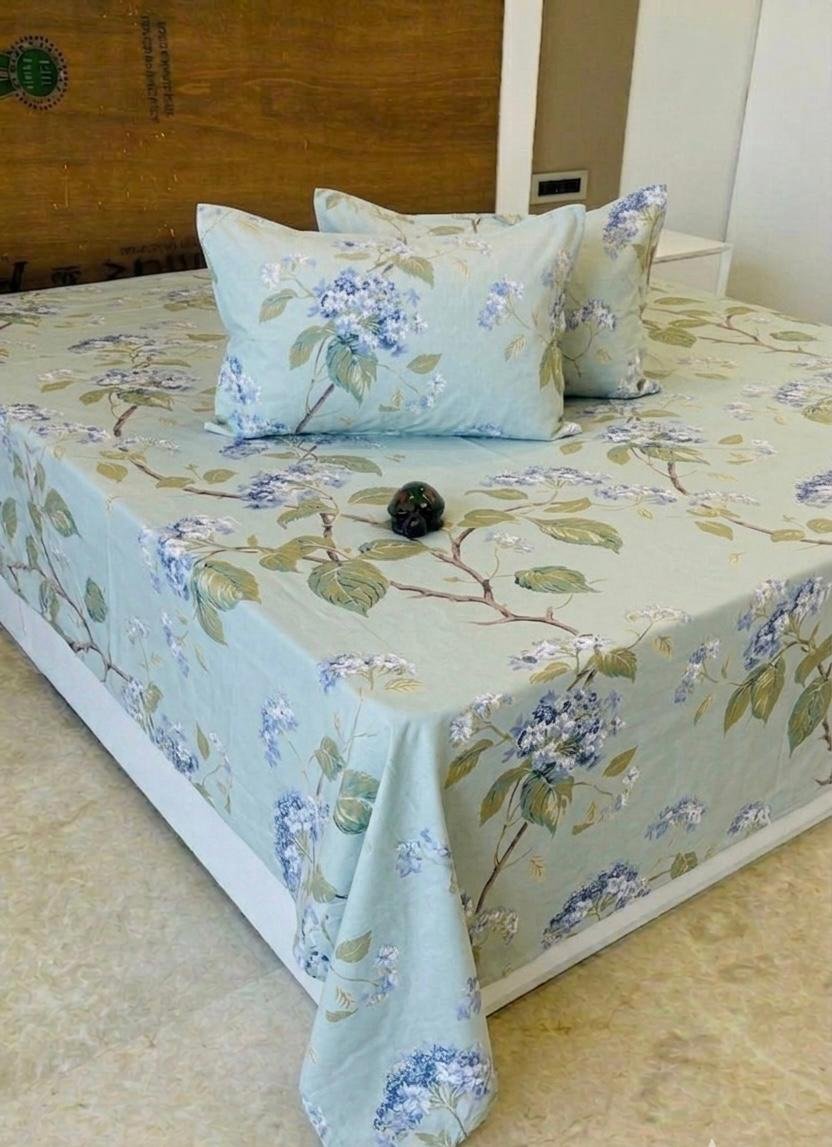 Premium Cotton Printed Bedsheet