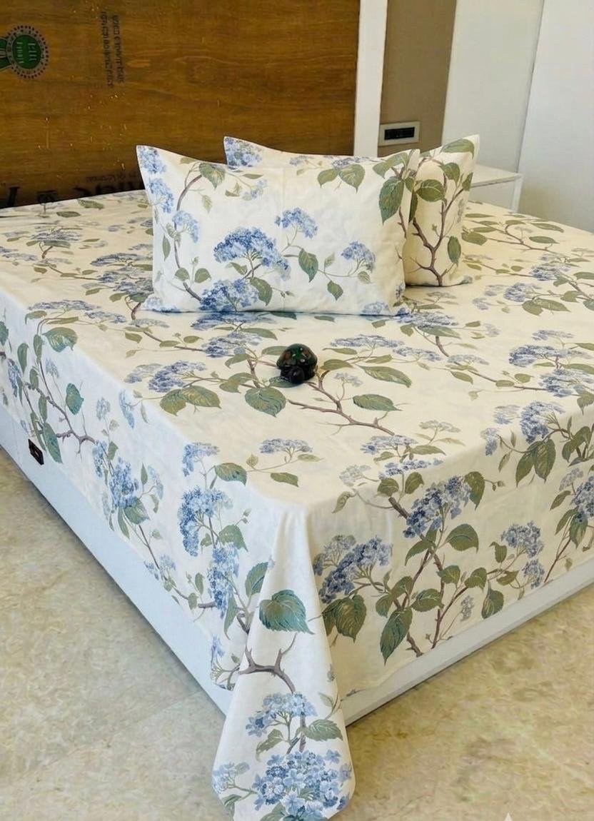 Premium Cotton Printed Bedsheet