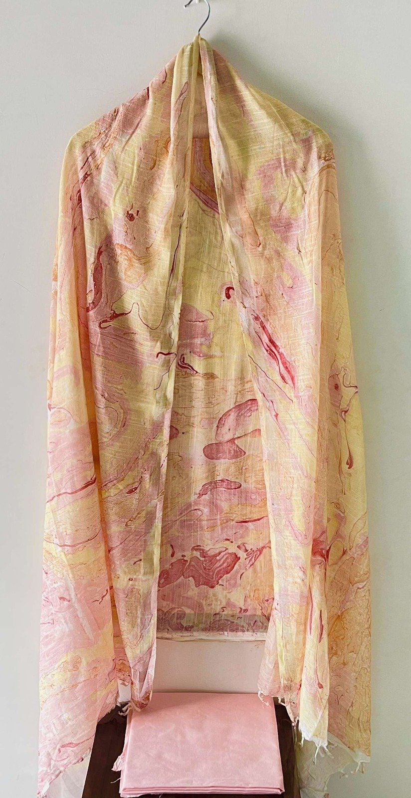 Cotton Linen Printed Suit