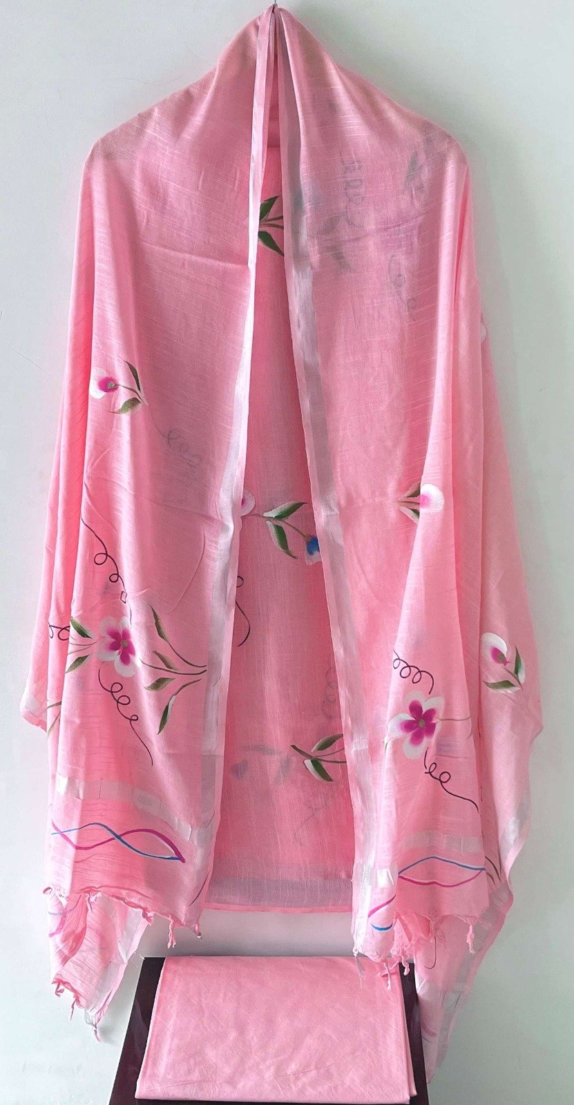 Cotton Linen Printed Suit