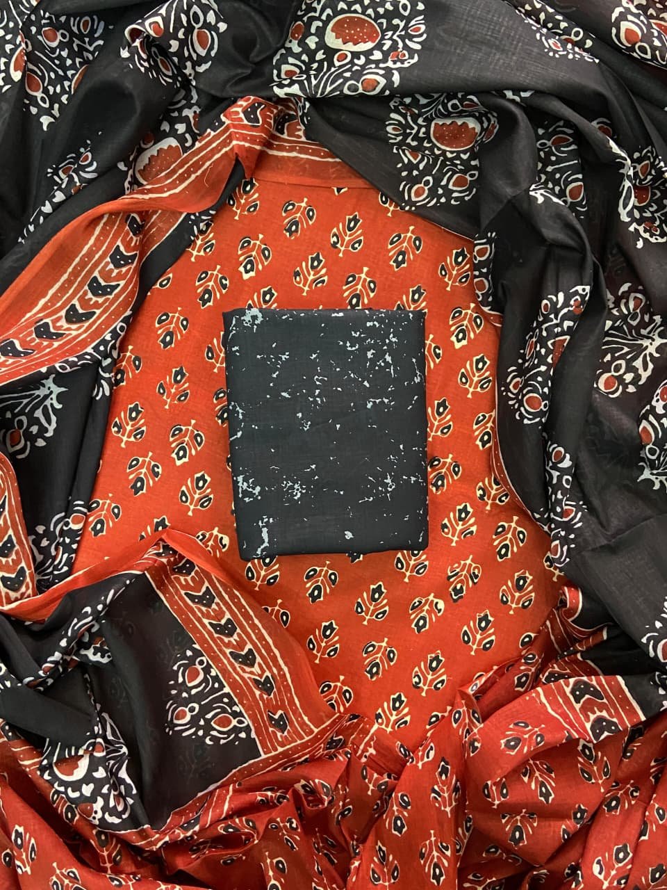 Cotton Dupatta Printed Suit