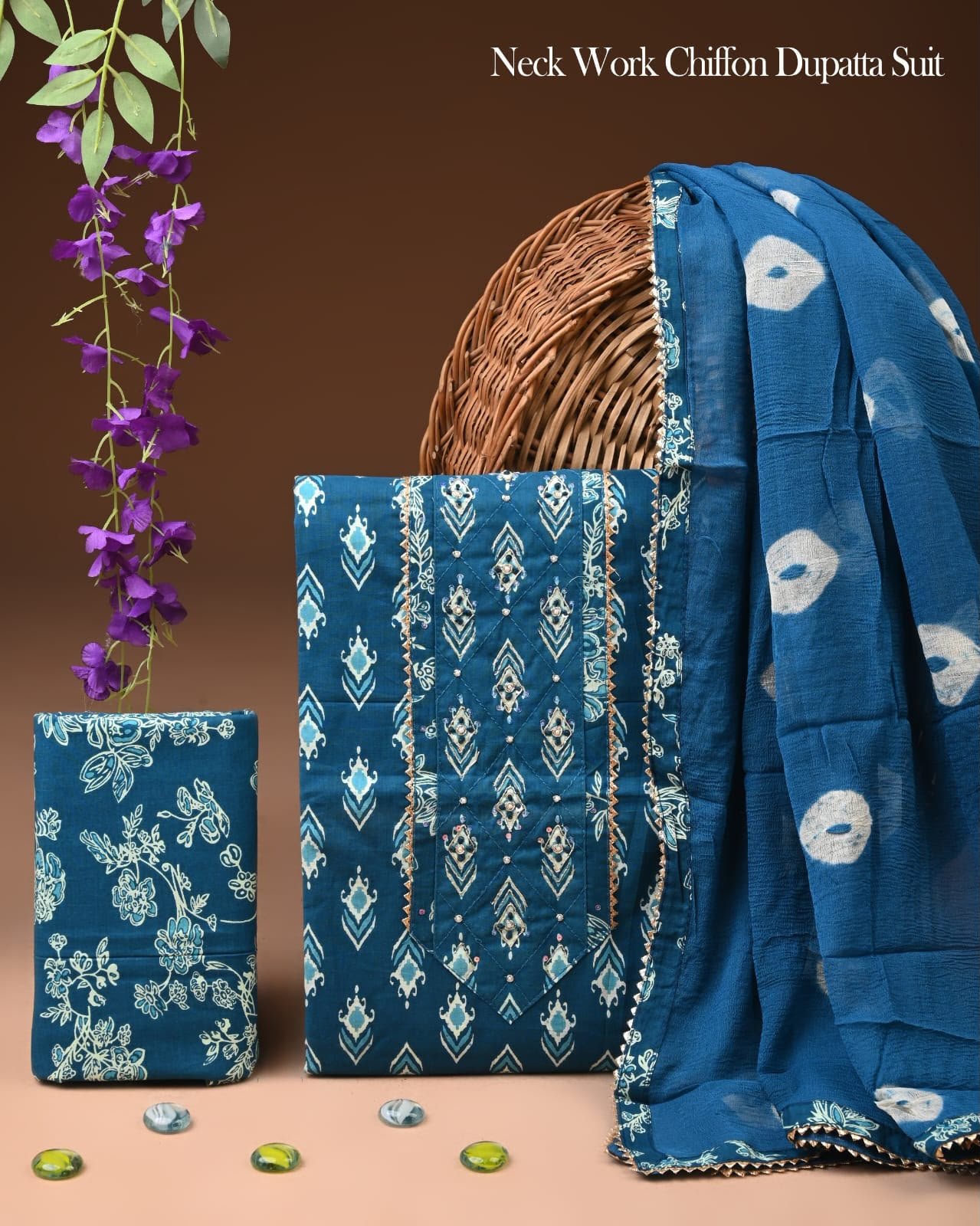 Gota Suit Chiffon Dupatta